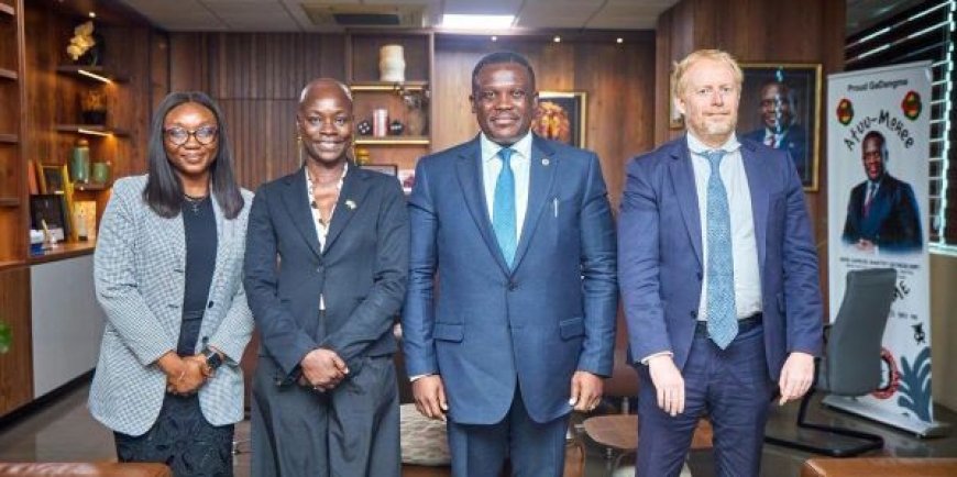 Sam George, French Ambassador Discuss Stronger Digital Cooperation