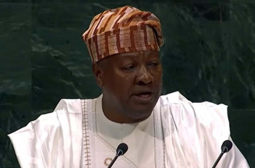 What President Mahama said at 81st Session of UNGA [FULL STATEMENT]