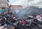 Kumasi: Fire Guts Stalls, Goods At Tafo Moro Market