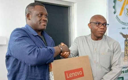 Sam George Delivers 2,000 Additional Laptops to KNUST for 40 New Learning Centres