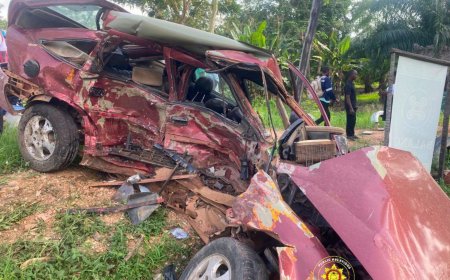 One Dead, 14 Seriously Injured in Akuse–Akosombo Highway Crash