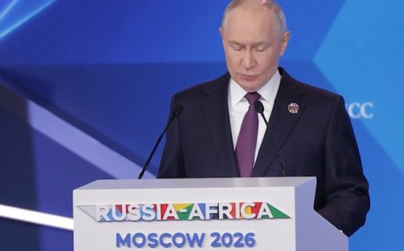 Putin Accuses West Of Pushing Africa Into Debt Trap