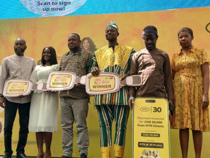 MTN Rewards 30,000 Customers, Gives Out Nine Toyota Land Cruisers