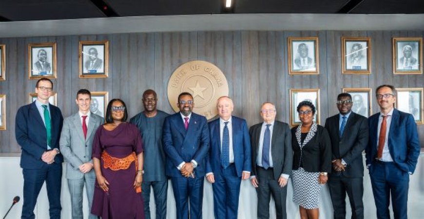 Advans Group Pays Courtesy Call on BoG Governor During 2026 Board Week