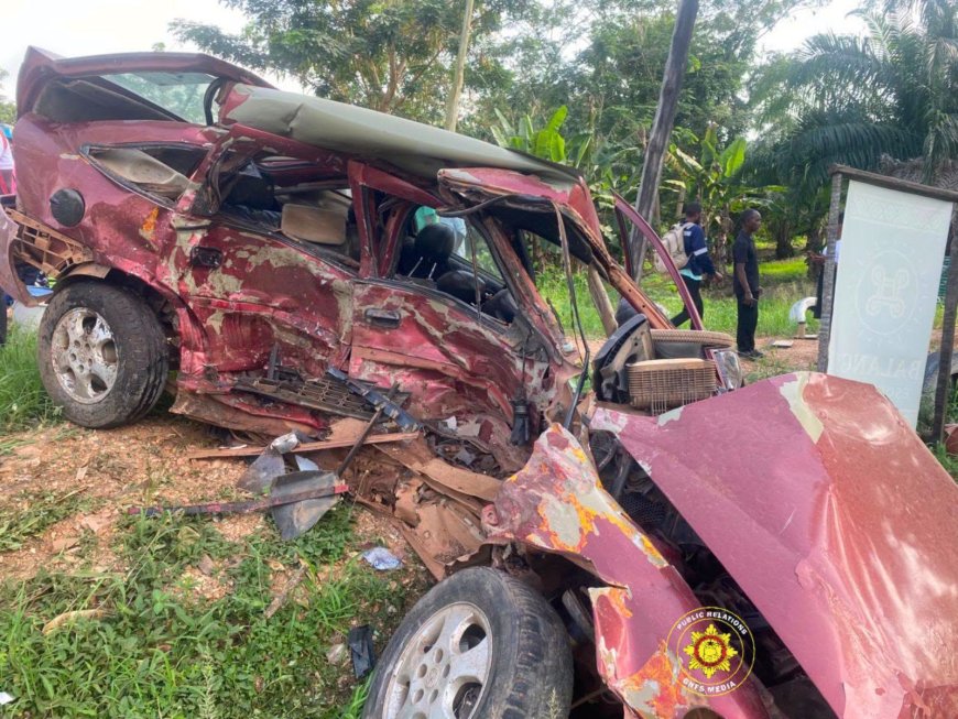 One Dead, 14 Seriously Injured in Akuse–Akosombo Highway Crash
