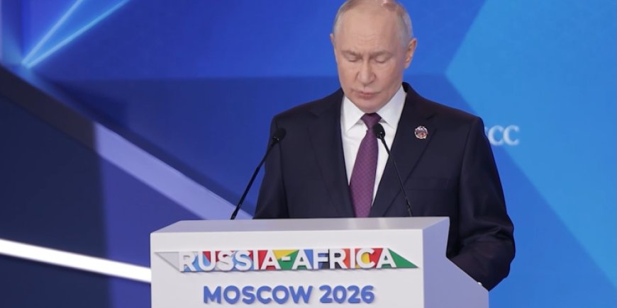 Putin Accuses West Of Pushing Africa Into Debt Trap