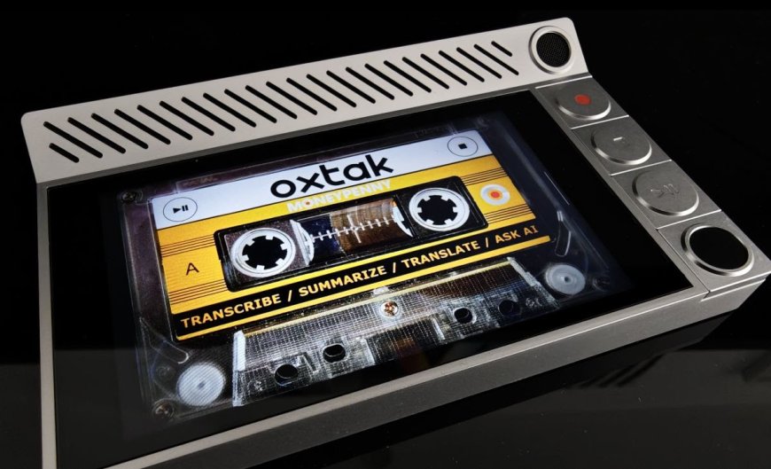 Oxtak Opens Preorders for AI Recorder and Live Translator at $179