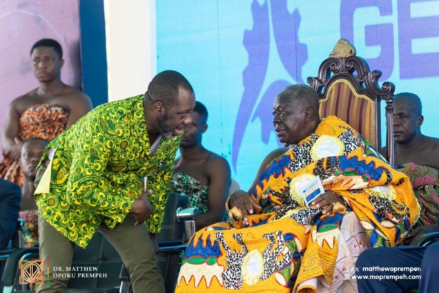 They say you are arrogant, don’t let it be a reality – Asantehene tells Opoku Prempeh