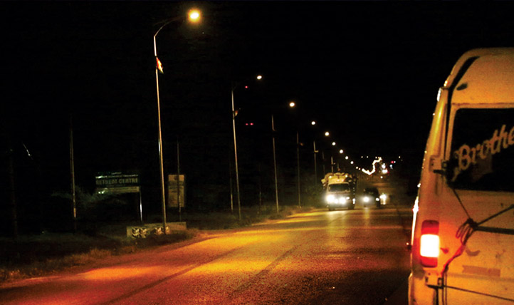 Government to install 25,000 solar-powered street lights to improve visibility and safety